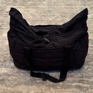 lululemon athletica Black Duffel Bag
